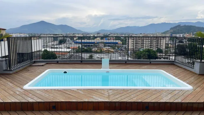 Bella Torre - Cobertura com 3 quartos (2 suítes) - Piscina com Deck REF: 10134