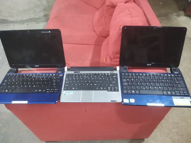 Notebooks Acer (os três)