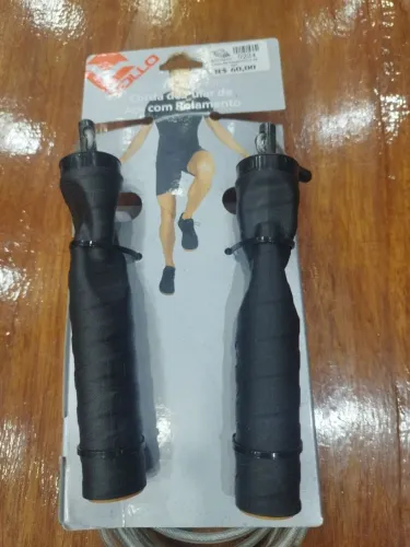 CORDA DE PULAR DE AÇO COM ROLAMENTO 