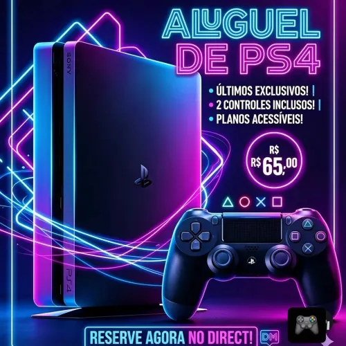 ALUGA-SE PS4