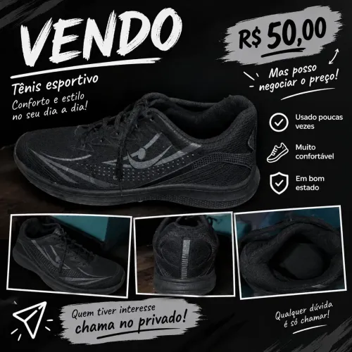 Tênis esportivo