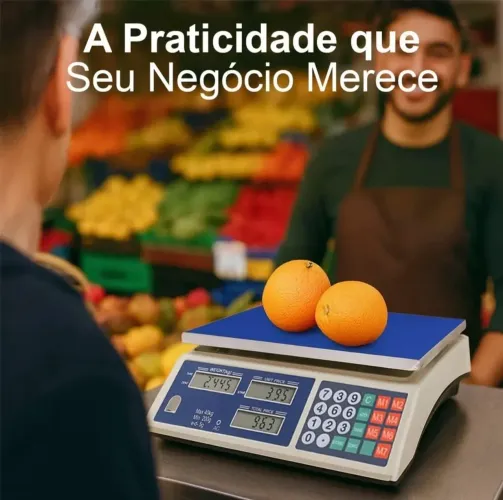 Balança digital 40 kg - eficiência e qualidade