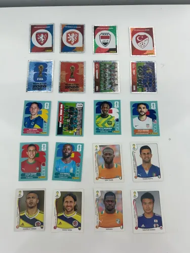 Lote de Figurinhas (Copa 2026 e Copa 2014)