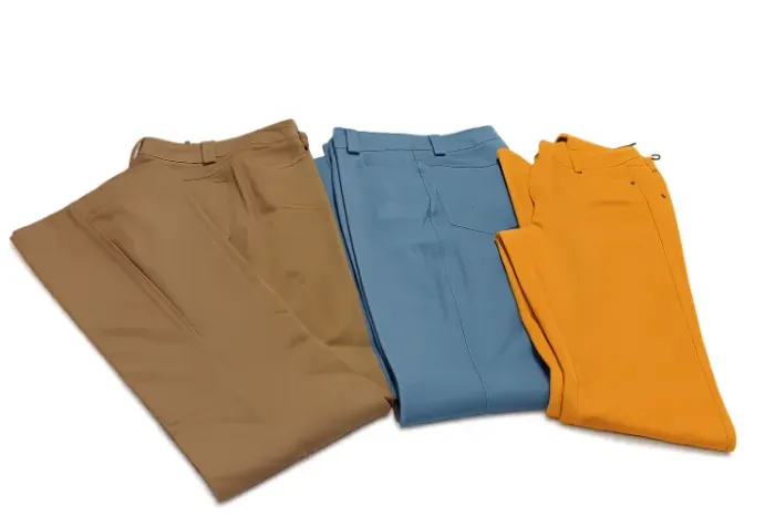 Calças Le Lis Blanc, tam 38, R$ 80 cada. As três R$ 150,00