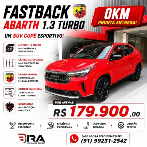 Fiat Fastback Abarth Turbo Flex 1.3 Aut. 2026