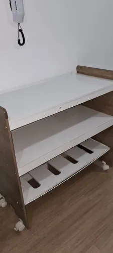 Mini Berço 3 em 1 Zain da marca Móveis Reller