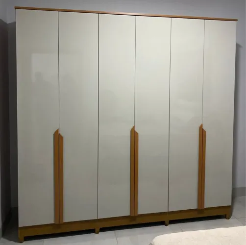ROUPEIRO BIANCA 6 PORTAS EM MDF