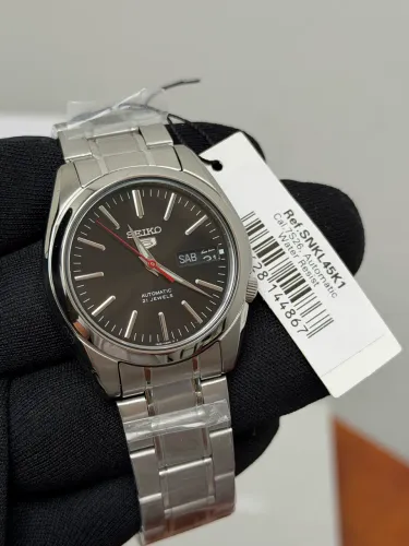 Relógio Seiko 5 Automático Aço Inox Snkl45k1