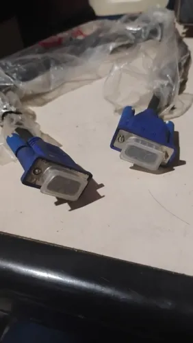 Cabo VGA para Monitor e Projetor - 1,5 Metros (Azul)