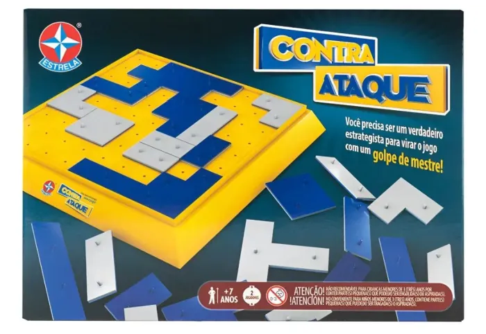 Jogo de Tabuleiro Contra Ataque - Estrela (NOVO)