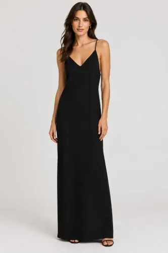 Vestido preto longo NAO ACEITO TROCA