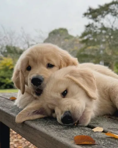 Filhotes de Golden retriever | Um pet que inspira carinho.