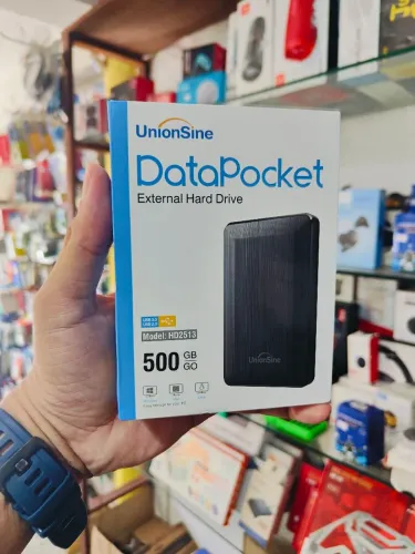 Hd externo 320gb e 500gb unionsine datapocket 3.0 