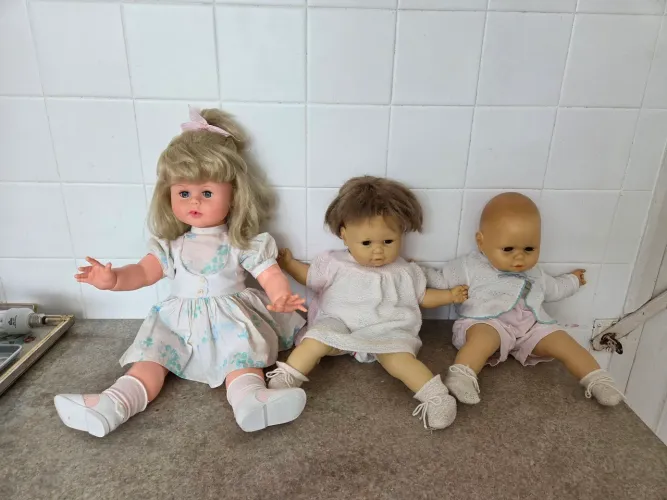 BONECAS ANTIGAS- ANOS 70.