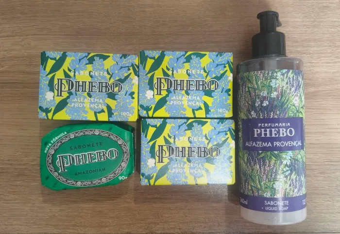 Kit Phebo Original Completo + Sabonete Líquido Pela Metade