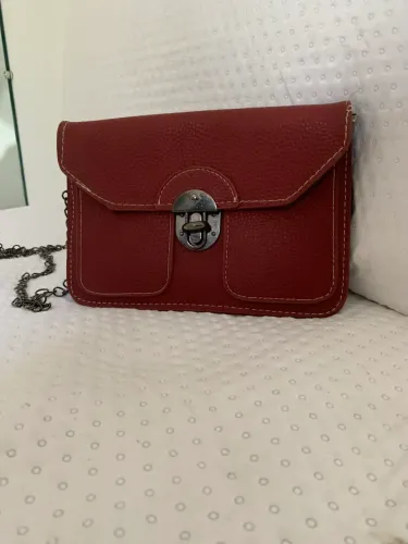 Bolsa bordô 