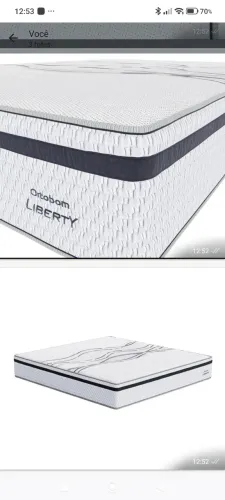 Colchão Ortobom Liberty QUEEN Semi-novo