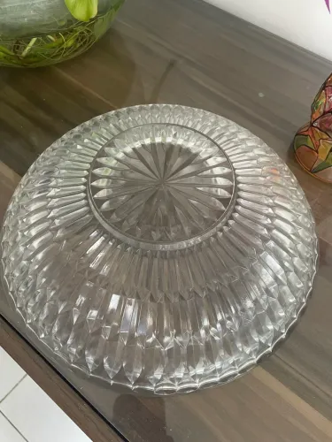 Prato de cristal 
