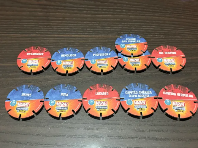 Tazos Marvel/Bistek