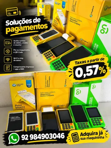 Máquina de cartões Manaus