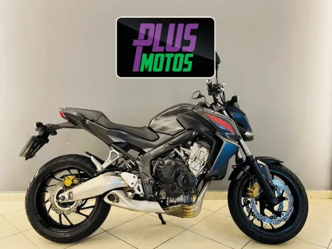 Honda Cb 650 F 2015 Preta