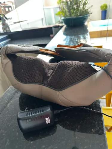 Massageador elétrico shiatsu para pescoço e lombar