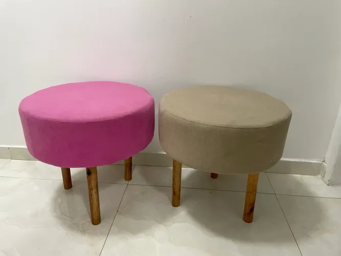 Puff Redondo - 50,00 CADA