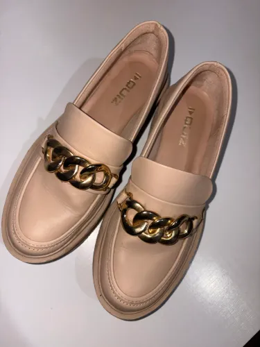 Mocassim Quiz feminino bege 36