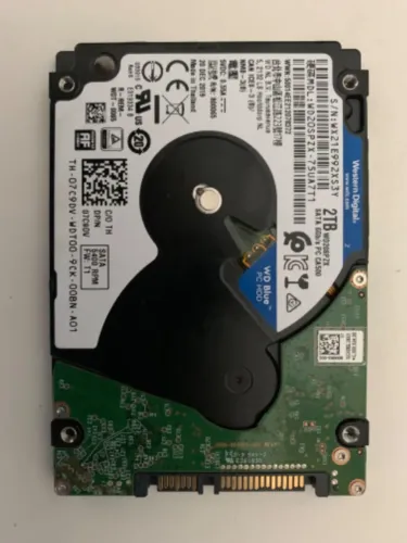 HD de 2T Western Digital 2.5