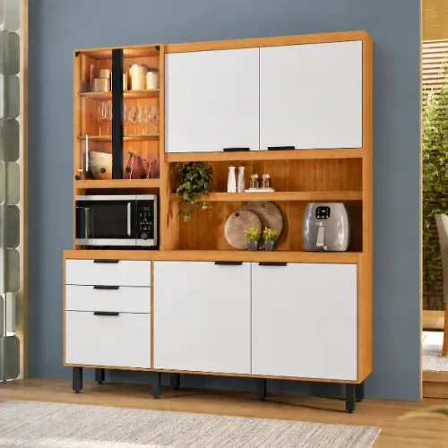 Cozinha Murano Moderna Com 7 Portas Frete Grátis