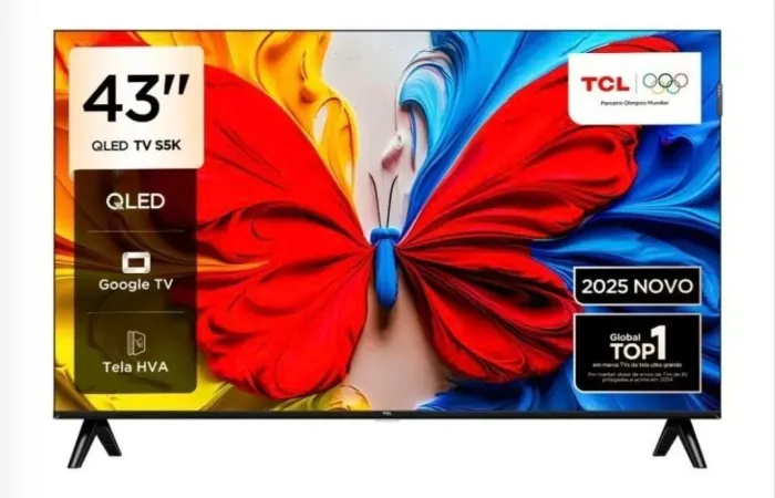 Smart Tv 43 TCL - 43S5K Qled - FULL HD