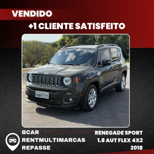 Jeep Renegade Sport 1.8 4X2 Flex 16V Aut. 2018