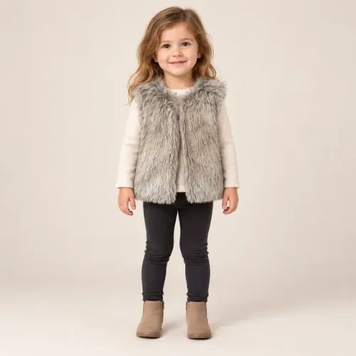 Colete infantil OshKosh de pelo sintético ? 2 a 3 anos