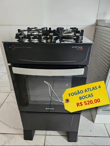 Fogão atlas, 4 bocas