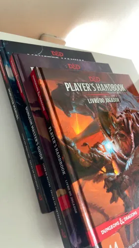 Livros D&D Dungeons and Dragons - 5e (Livros do Jogador, do Mestre e Manual dos Monstros)