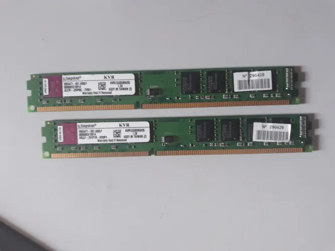 Memória Kingston 4Gb DDR3 (2 x 2Gb) 1333MHz