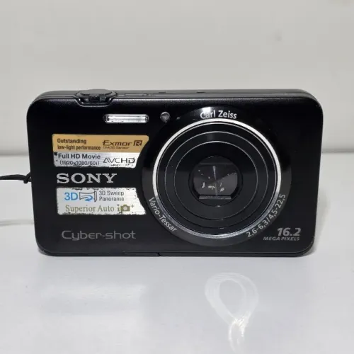 Câmera Digital Sony DSC-WX9 16.2MP Exmor R 5x Preta com Acessórios e Brinde