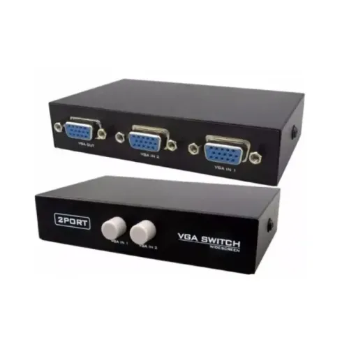 Chaveador Switch VGA (2 Entradas x 1 Saída) - Tomate