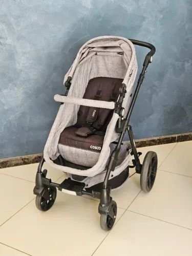 Carrinho de Bebê Moisés Cosco Poppy Duo