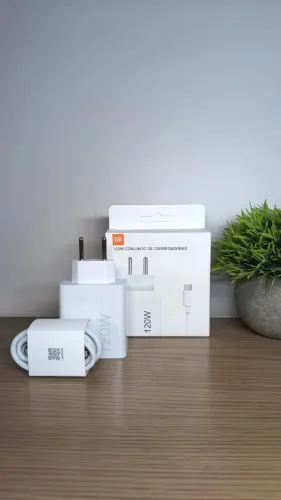 Carregador Turbo 120W Potente com Carregamento Rápido e Seguro