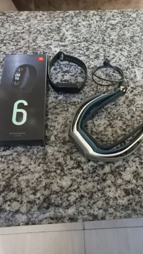 Mi Band 6 Xiaomi com 4 pulseira extra
