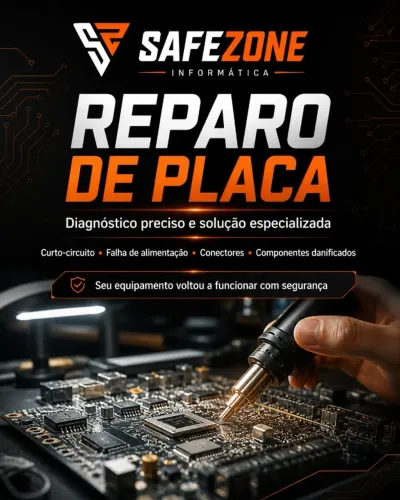 Reparo de placa de notebook e pc gamer