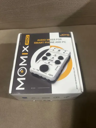Interface de áudio joyo momix pro ! Produto novo na caixa