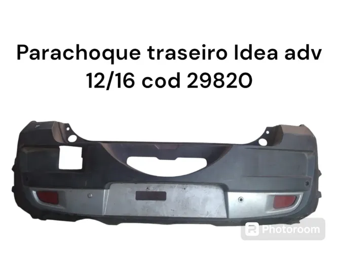Parachoque traseiro idea adventure