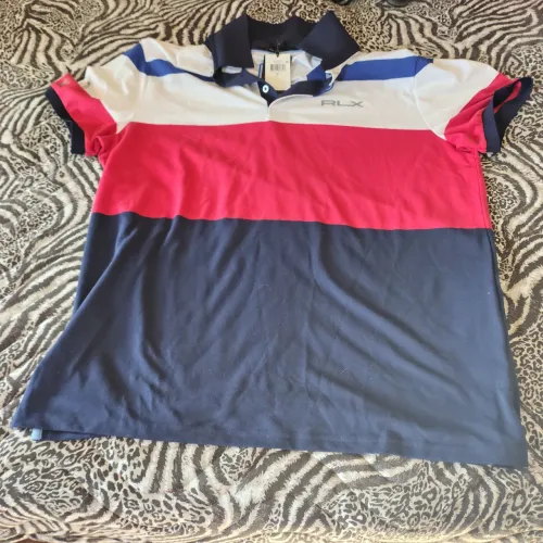 Camisa marca Polo Ralph Lauren, nova, original, importada, tamanho Grande, colorida.