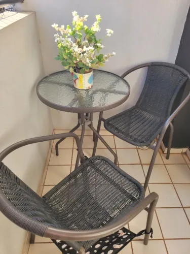 Conjunto Mesa de jardim