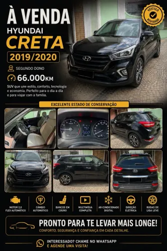 Hyundai Creta Prestige 2.0 16V Flex Aut. 2020