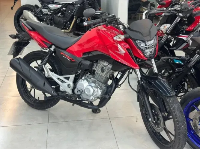 Honda Cg FAN 160 2025 Vermelha - Mepal Motos 
