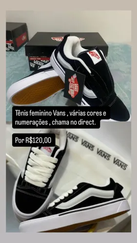 Tênis Vans Feminino várias cores