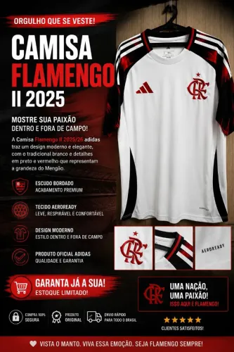 ? CAMISA FLAMENGO II 2025/2026 ?